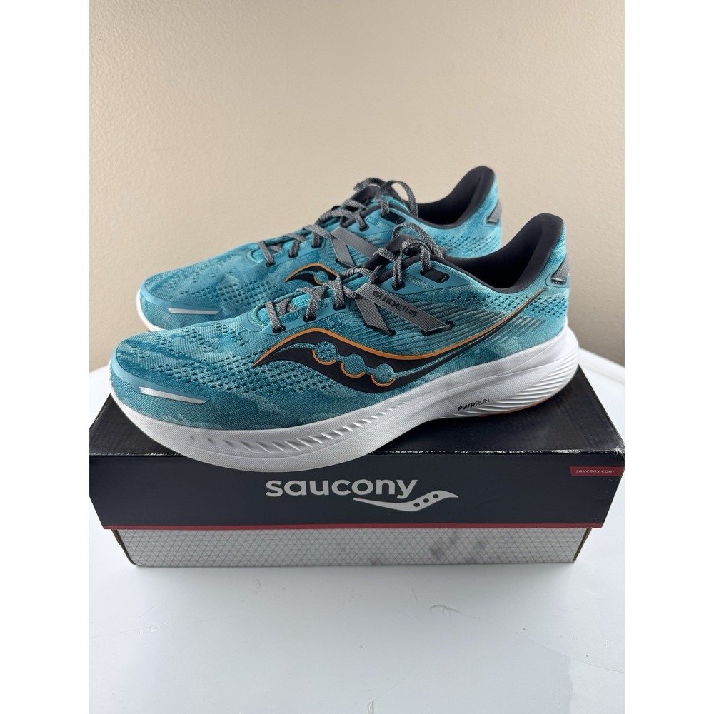 Saucony Guide 16 Men's Size 13 US Blue Athletic Running Sneaker Shoes S20810-25